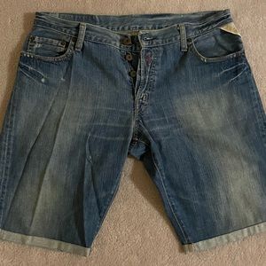 Replay Denim Shorts Sz 33